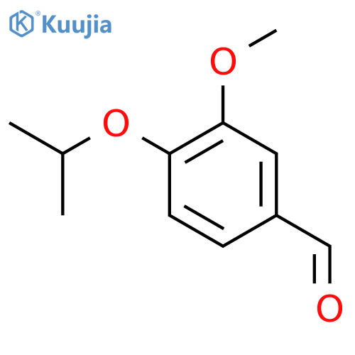 3-methoxy-4-(propan-2-yloxy)benzaldehyde structure