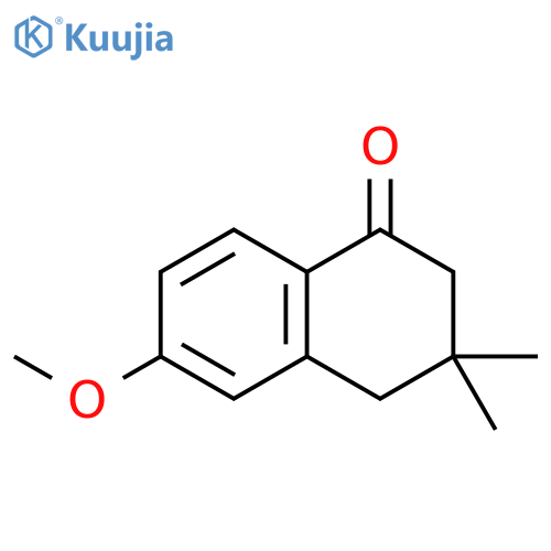 1(2H)-Naphthalenone, 3,4-dihydro-6-methoxy-3,3-dimethyl- structure