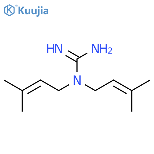 Guanidine,N,N-bis(3-methyl-2-buten-1-yl)- structure