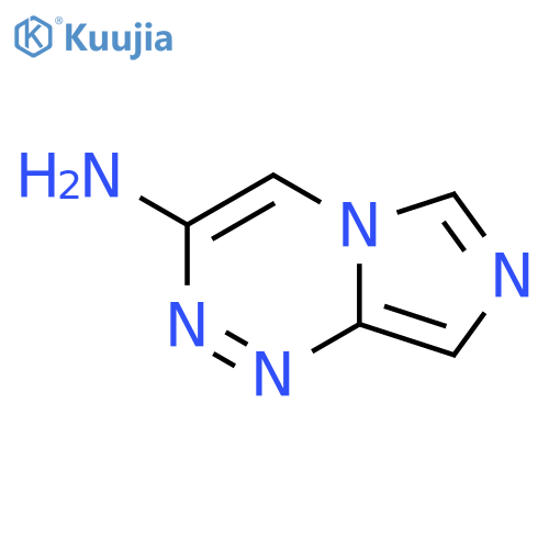 Imidazo[5,1-c][1,2,4]triazin-3-amine structure
