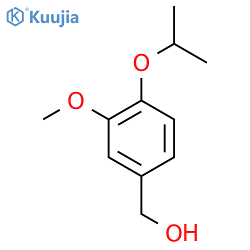 4-Isopropoxy-3-methoxy-benzyl alcohol structure