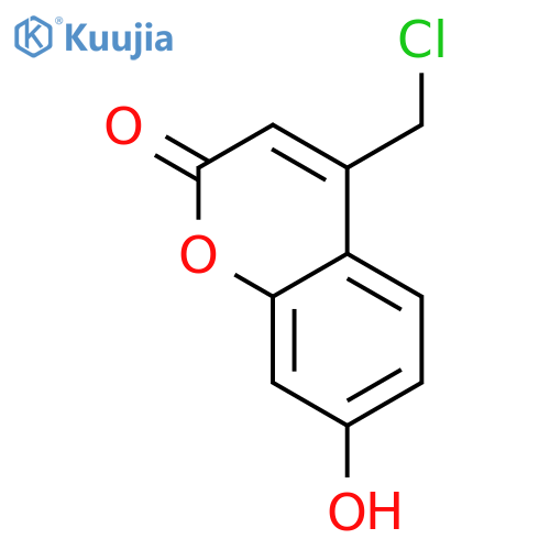 4-(Chloromethyl)-7-hydroxy-2H-chromen-2-one structure