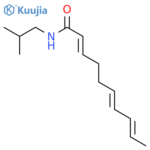 Spilanthol A mixture of (2E, 6Z, 8E) >80%; (2E, 6E, 8E); and (2E, 6Z, 8Z) structure
