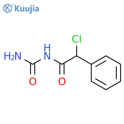 (2-chloro-2-phenylacetyl)urea structure