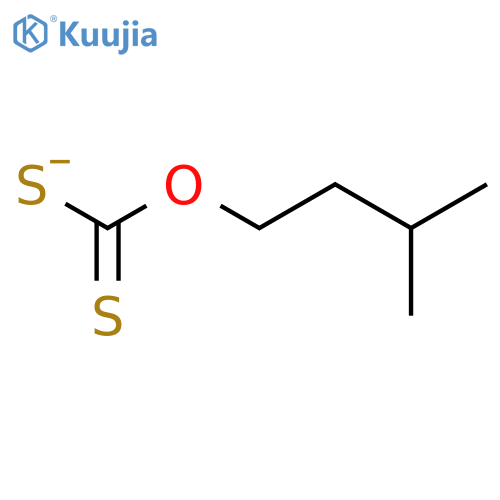 Carbonodithioic acid,O-(3-methylbutyl) ester structure