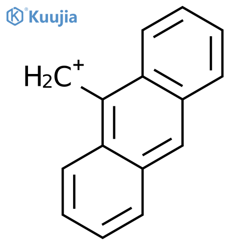 Methylium, 9-anthracenyl- structure