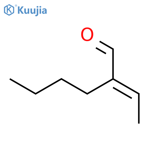 Hexanal, 2-ethylidene- structure