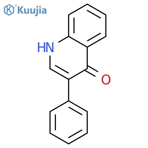 4(1H)-Quinolinone,3-phenyl- structure