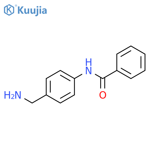 Benzamide, N-[4-(aminomethyl)phenyl]- structure