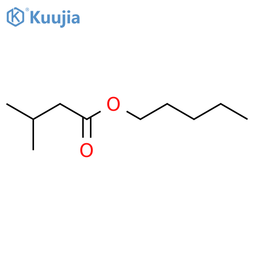 Pentyl 3-methylbutanoate structure