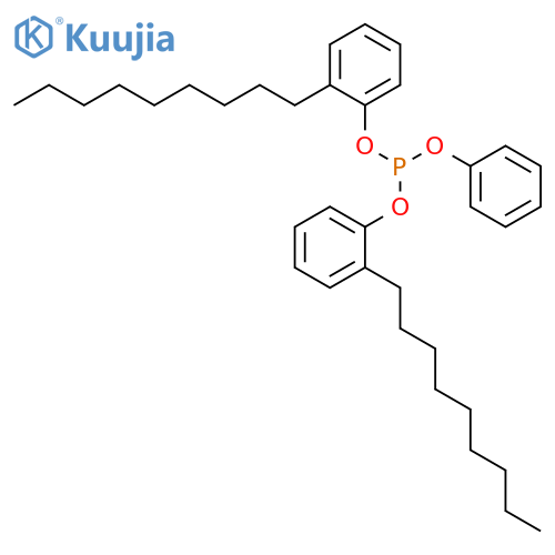 Bis(2-nonylphenyl) phenyl phosphite structure