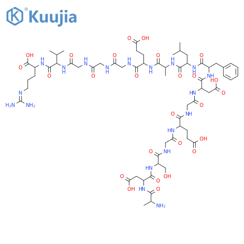 Fibrinopeptide A(human) structure