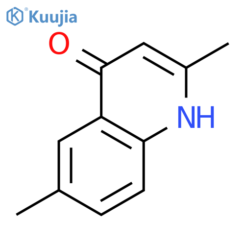 4(1H)-Quinolinone,2,6-dimethyl- structure