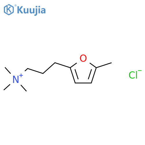 2-Furanpropanamine,N,N,5-trimethyl-, hydrochloride (1:1) structure