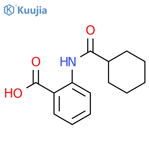 2-(Cyclohexylcarbonyl)aminobenzoic Acid structure