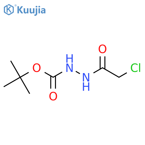 Tert-butyl 2-(chloroacetyl)hydrazinecarboxylate structure
