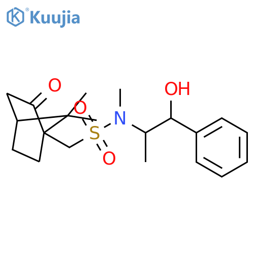 Bicyclo[2.2.1]heptane-1-methanesulfonamide,N-(2-hydroxy-1-methyl-2-phenylethyl)-N,7,7-trimethyl-2-oxo- structure