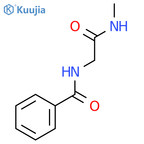 Benzamide, N-[2-(methylamino)-2-oxoethyl]- structure