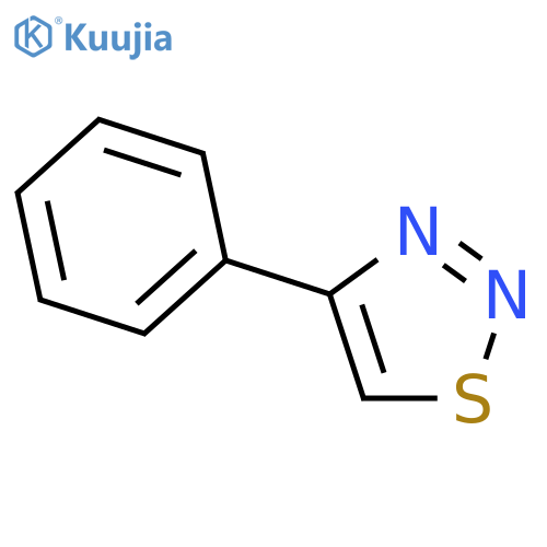 4-Phenyl-1,2,3-thiadiazole structure