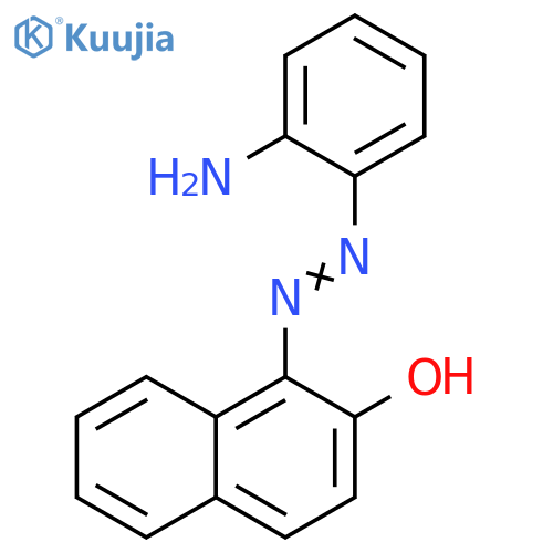 2-Naphthalenol, 1-[(2-aminophenyl)azo]- structure
