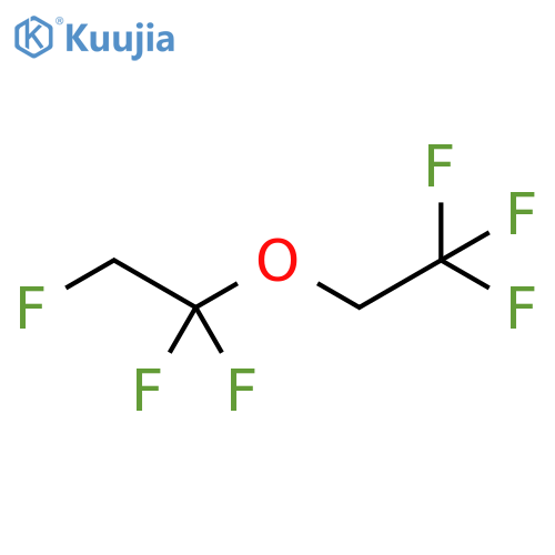 1,1,1-trifluoro-2-(1,1,2-trifluoroethoxy)ethane structure