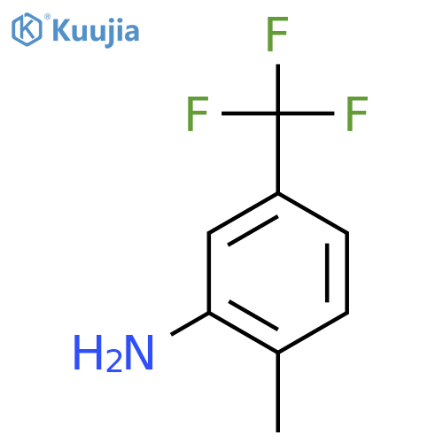 2-Methyl-5-trifluoromethylaniline structure