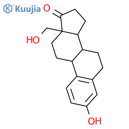 3,18-Dihydroxyestra-1,3,5(10)-trien-17-one structure