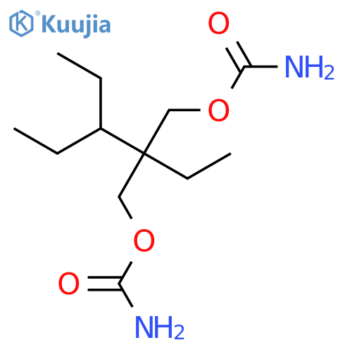 1,3-Propanediol,2-ethyl-2-(1-ethylpropyl)-, dicarbamate (8CI) structure