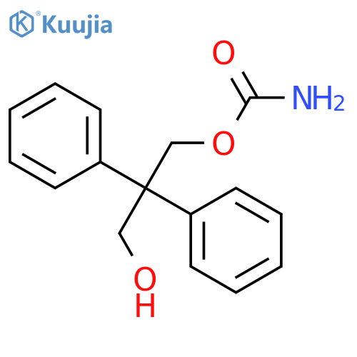 1,3-Propanediol,2,2-diphenyl-, monocarbamate (8CI) structure
