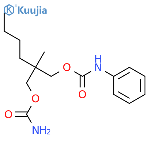 1,3-Propanediol,2-butyl-2-methyl-, carbamate carbanilate (ester) (8CI) structure