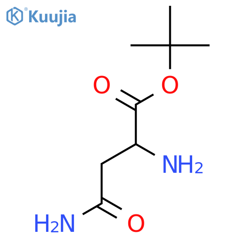 L-Asparagine tert-butyl ester structure