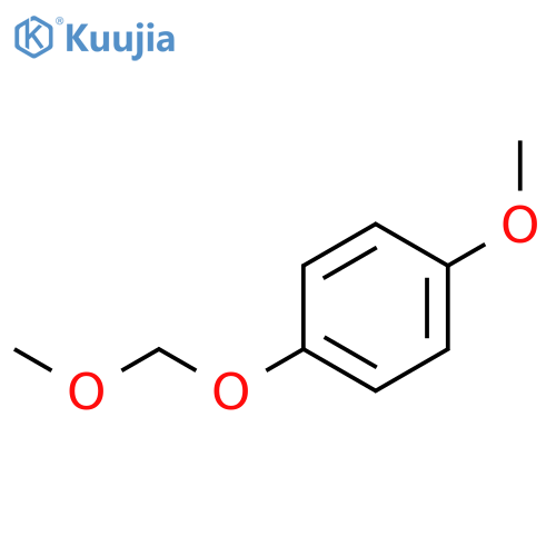 Benzene, 1-methoxy-4-(methoxymethoxy)- structure