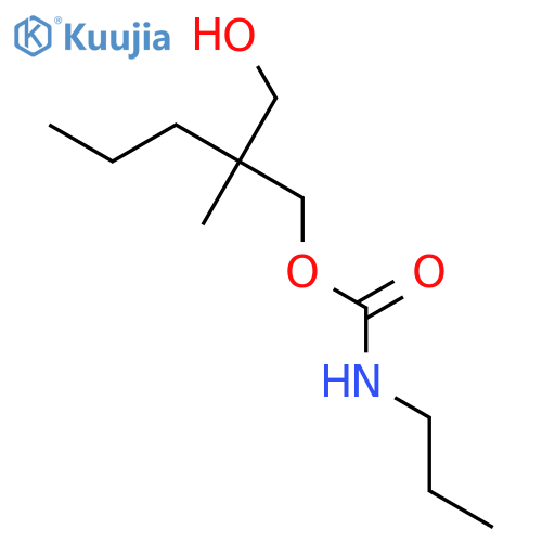 Carbamic acid, propyl-,2-(hydroxymethyl)-2-methylpentyl ester (6CI,7CI,8CI) structure