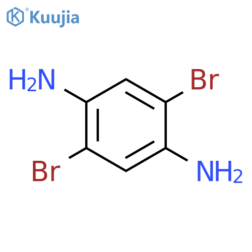 2,5-Dibromobenzene-1,4-diamine structure