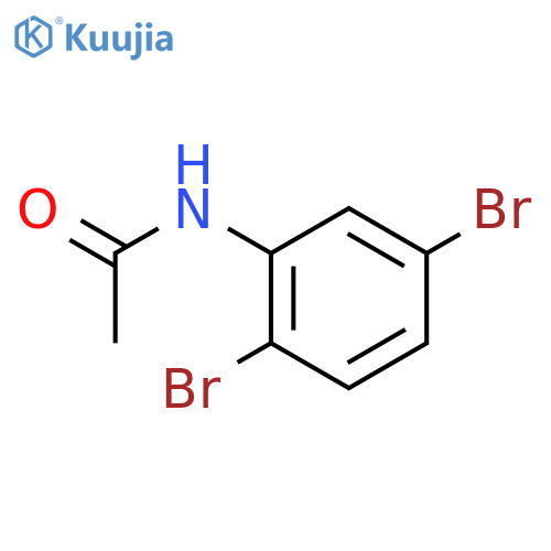 N-(2,5-dibromophenyl)acetamide structure