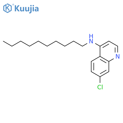 4-Quinolinamine, 7-chloro-N-decyl- structure
