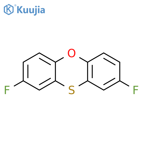Phenoxathiin,2,8-difluoro- structure