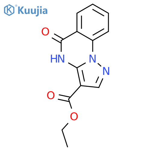 Ethyl 5-Oxo-1H,5H-pyrazolo1,5-aquinazoline-3-carboxylate structure