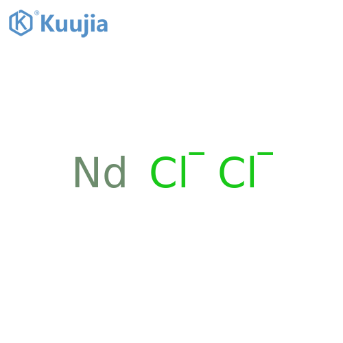 Neodymium chloride(NdCl2) (6CI,7CI,8CI,9CI) structure