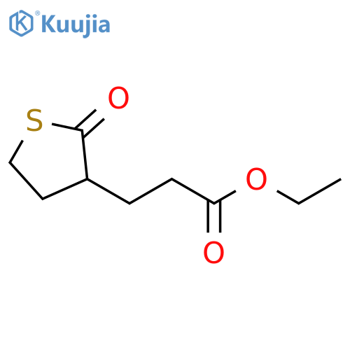 ethyl 3-(2-oxo-tetrahydrothiophen-3-yl)propanoate structure