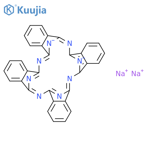 Disodium Phthalocyanine structure