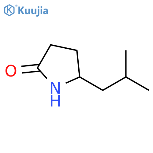 2-Pyrrolidinone, 5-(2-methylpropyl)- structure