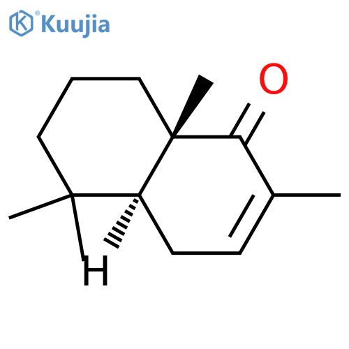 1(4H)-Naphthalenone,4a,5,6,7,8,8a-hexahydro-2,5,5,8a-tetramethyl-, (4aS,8aS)- structure