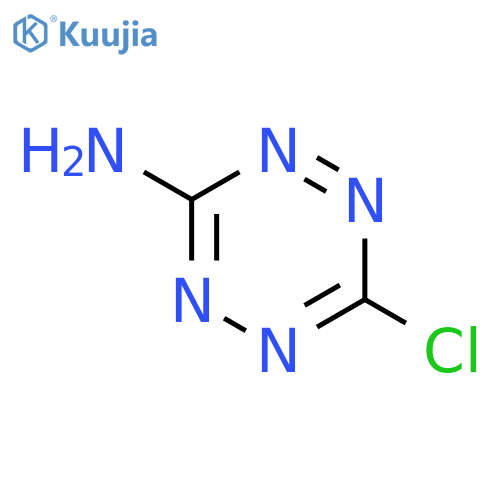 1,2,4,5-Tetrazin-3-amine, 6-chloro- structure