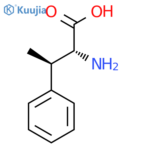 (2R,3R)-2-Amino-3-phenyl-butyric acid structure