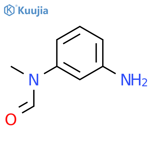 Formamide,N-(3-aminophenyl)-N-methyl- structure