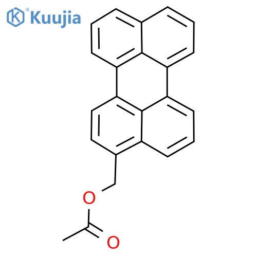 (Perylen-3-yl)methyl acetate structure