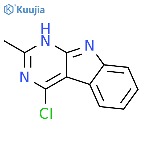4-chloro-2-methyl-9H-pyrimido4,5-bindole structure
