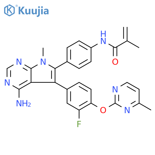 Lirafugratinib structure