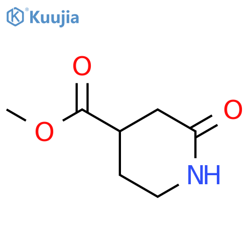 Methyl 2-oxopiperidine-4-carboxylate structure